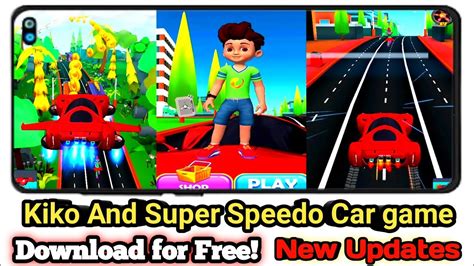 Kiko And Super Speedo Car game#Shorts - YouTube