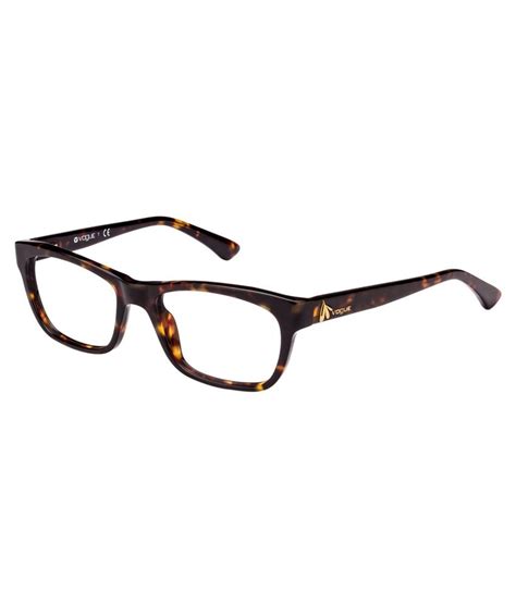 Vogue Brown Non Metal Eyeglasses Frame For Women - Buy Vogue Brown Non ...