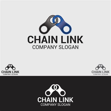 CHAIN LINK Logo vector design templates set 2254897 Vector Art at Vecteezy