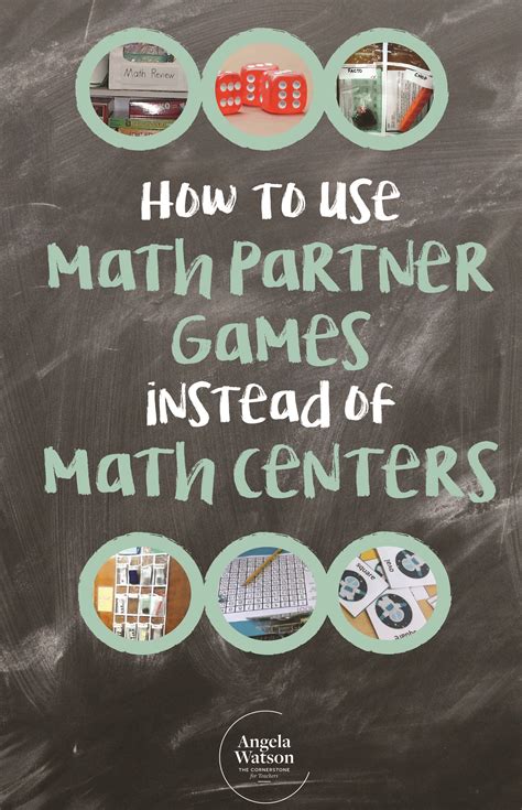 Truth For Teachers - How to use math partner games instead of math centers