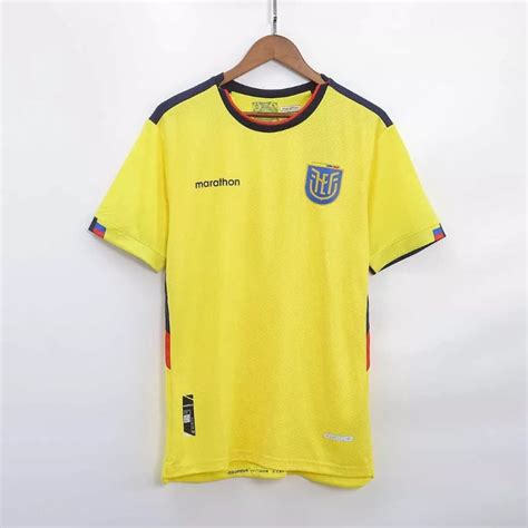 2022 World Cup Ecuador Soccer Jersey Home - Soccer Jersey Yupoo