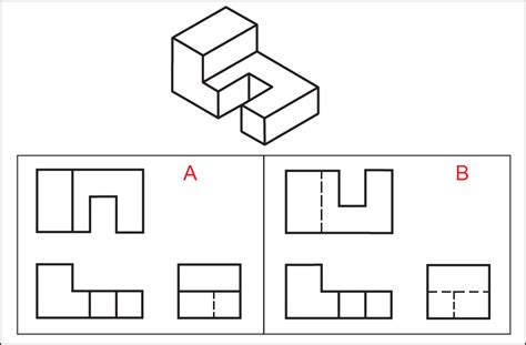 First Angle Orthographic Projection