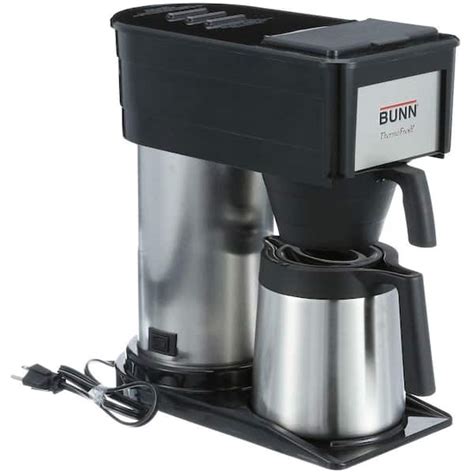 Bunn BTX 10- Cup Black Stainless Steel Drip Coffee Maker and Home ...