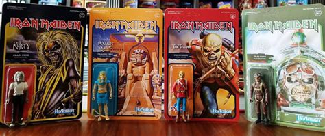 Here's The Packaging For Iron Maiden's Eddie ReAction Figures - Theprp.com