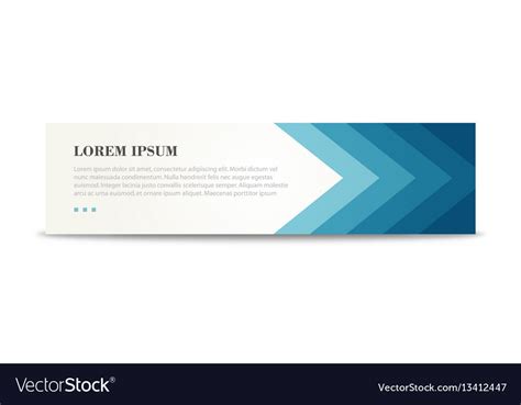 Corporate design welcome banner minimalistic Vector Image