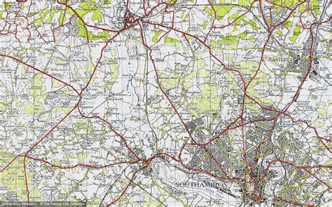 Old Maps of Nursling, Hampshire - Francis Frith