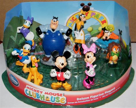 Mickey Mouse Clubhouse Deluxe Figure Set Disney Exclusive Set of 9 Fun ...