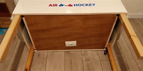 Wooden Air Hockey Table With Led Lights : 14 Steps (with Pictures ...