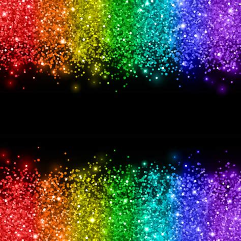 Rainbow Glitter Background Illustrations, Royalty-Free Vector Graphics ...