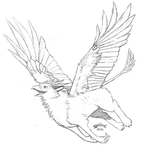 Gryphon Drawing