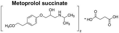 Metoprolol succinate uses, metoprolol dose and metoprolol side effects