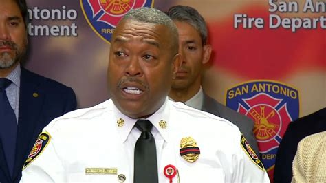 San Antonio Fire Department Chief Charles Hood named Fire Chief of the Year | WOAI