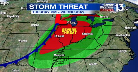 WATCH: Strong storms to move through the Mid-South by midweek | Weather | fox13memphis.com