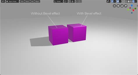 Blender Bevel Tool