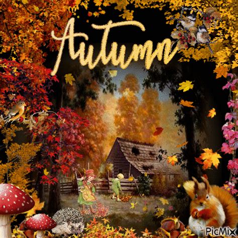 10 Beautiful Autumn & Fall Animated Images