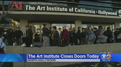 Art Institute Of California Shuts Its Doors In North Hollywood - YouTube