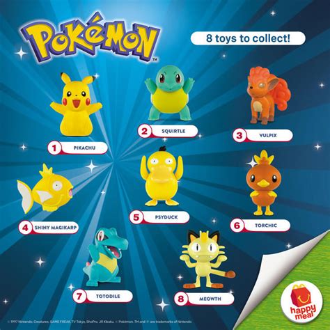 [McDonald's Happy Meal] Pokémon campaign will begin! | Campaign / Event ...