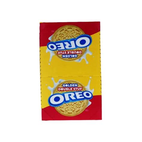 NABISCO KING SIZE Golden Oreo Double Stuff Sandwich Cookies 10 Count ...