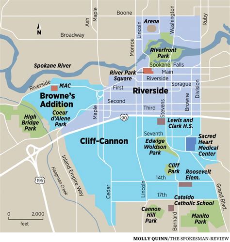 Downtown Spokane A Crucible For Housing, Transit And Business Ideas ...