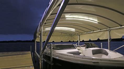 Boat Lift Canopy Cover Systems | ShoreStation