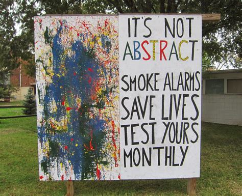 Ode Street Tribune: Rosslyn artistically encourages fire safety