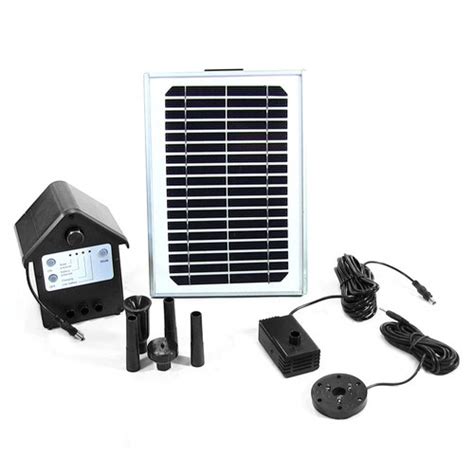 5W Solar Pump Kit with Battery Backup | Dry Run Protection | 56" Lift