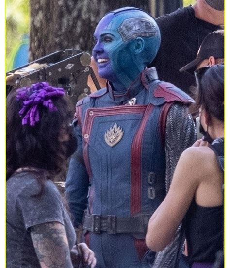 Karen Gillan Nebula Costume