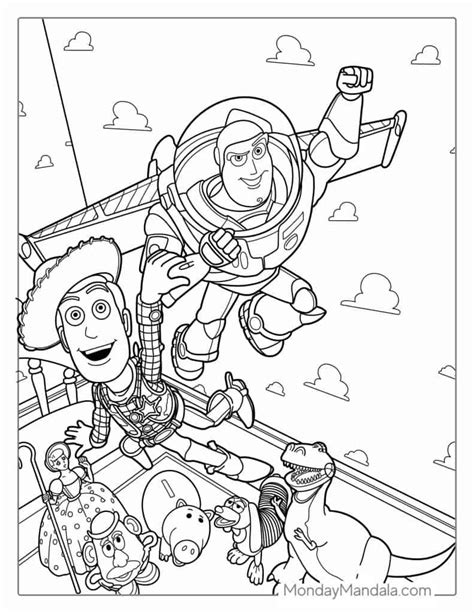 34 Toy Story Coloring Pages (Free PDF Printables) | Toy story coloring pages, Disney coloring ...