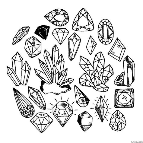 Mines Aesthetic Coloring Page Turkau - Coloring Home