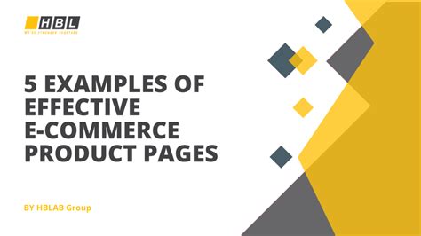 5 Examples of Effective E-commerce Product Pages