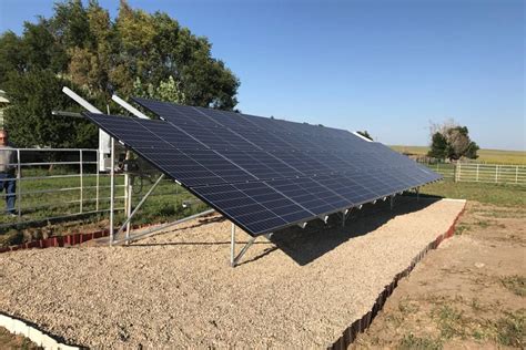 Ground Mount Solar Panel Installation in Eads, CO - 1 ...