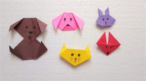 5 Best and easy paper animal tutorial for kids. Easy paper craft. Best out of waste