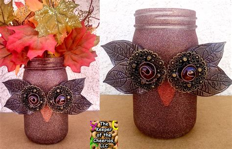 FALL OWL MASON JAR | Quality Art, Inc. School and Fine Art Supplies