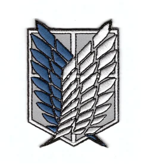 ATTACK TITAN SURVEY Corps Costume Emblem Patch Iron on $4.80 - PicClick