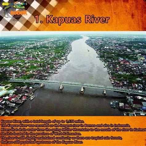 1.Kapuas River Borneo, Rivers, Country Roads, Mountains, Water, Movie ...