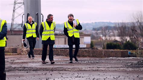 ‘A lot to do’: Uefa officials tour Casement Park – The Irish News