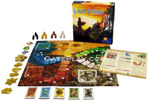 Lost Cities The Board Game - Reiner Knizia - Rio Grande Games - GatePlay.com - Gateway To Great ...