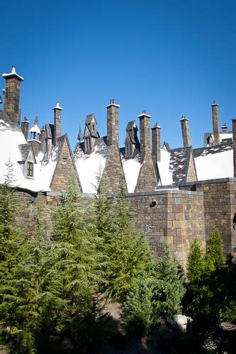 Hogsmeade | A look at the back of the town of Hogsmeade in t… | Flickr