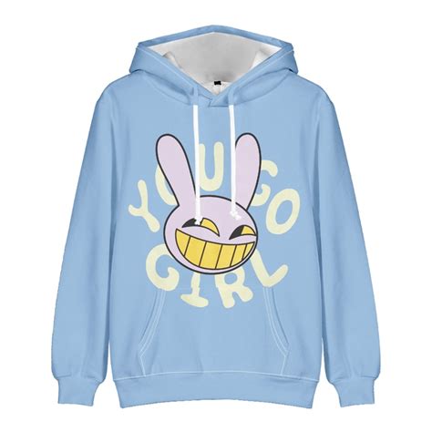 The Amazing Digital Circus Hoodies Merch Winter 3D Printing Sweatshirt ...