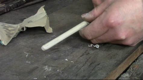 Making a Medieval barreled arrow by hand - YouTube