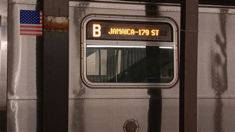 BLETransit EXCLUSIVE!! R160 B Train to Jamaica-179@Sutphin Boulevard! - YouTube