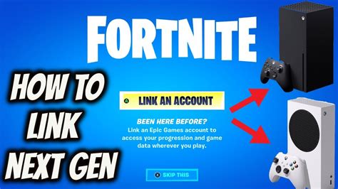 How To Link Your Xbox Series X To Epic Games Account *FORTNITE* - YouTube