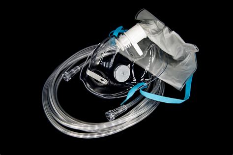 Adult Partial Non-Rebreathing Mask (with Tubing) - Oxygen Therapy ...