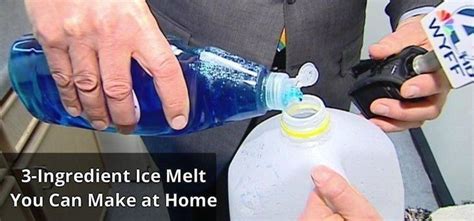 3-Ingredient Ice Melt That You Can Make At Home | 3 ingredients, Ice melter, How to make