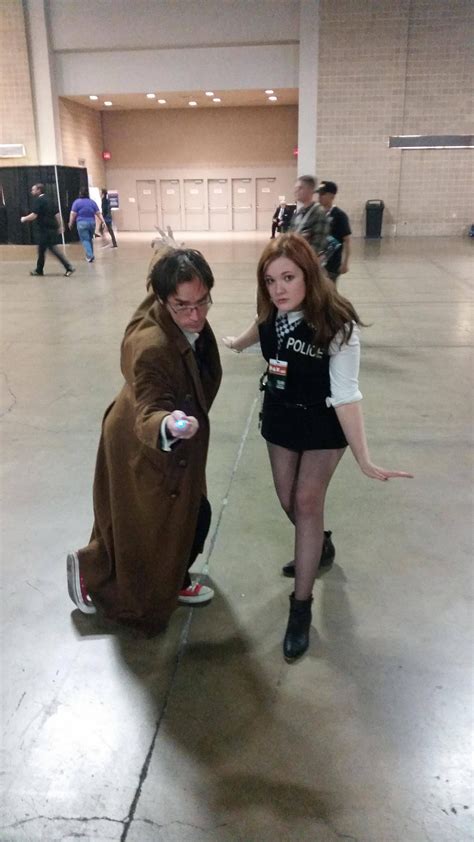 [Photographer] the 10th Doctor and Amy Pond Kissogram at PAX South 2016 ...