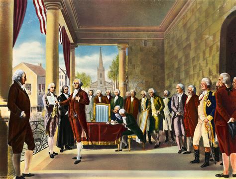 George Washington's First Inauguration - SAR Gold Country Chapter