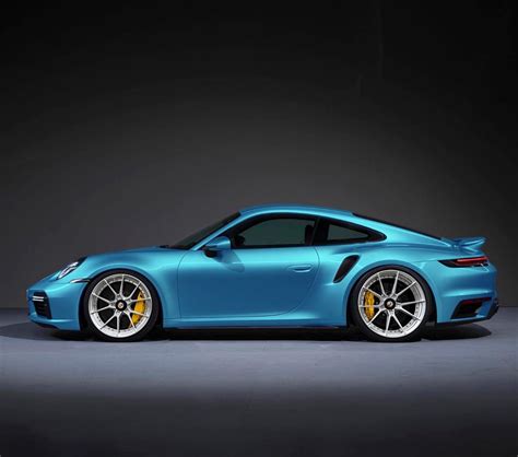 2021 Porsche 911 Turbo S Slammed on Anrky Wheels, Looks Sleek ...