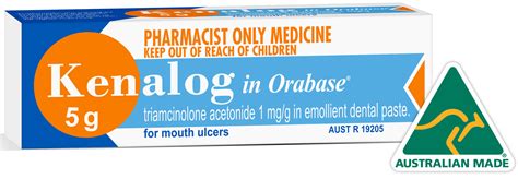 Dental Paste For Mouth Ulcers | Kenalog in Orabase®