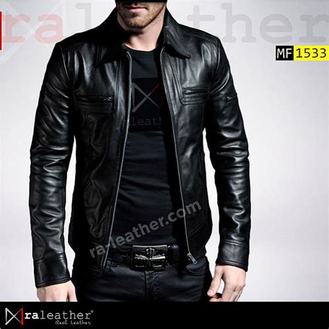 Jaket Kulit Pria MF1533 Lynch • RA Leather® Belanja Langsung dari Pabrik