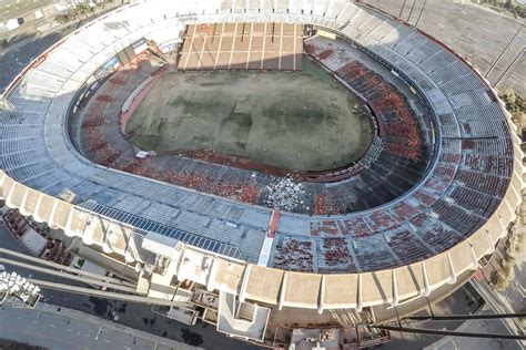 Drone Photos Reveal a Ghostly Candlestick, Torn Up and Awaiting Demolition - Curbed SF